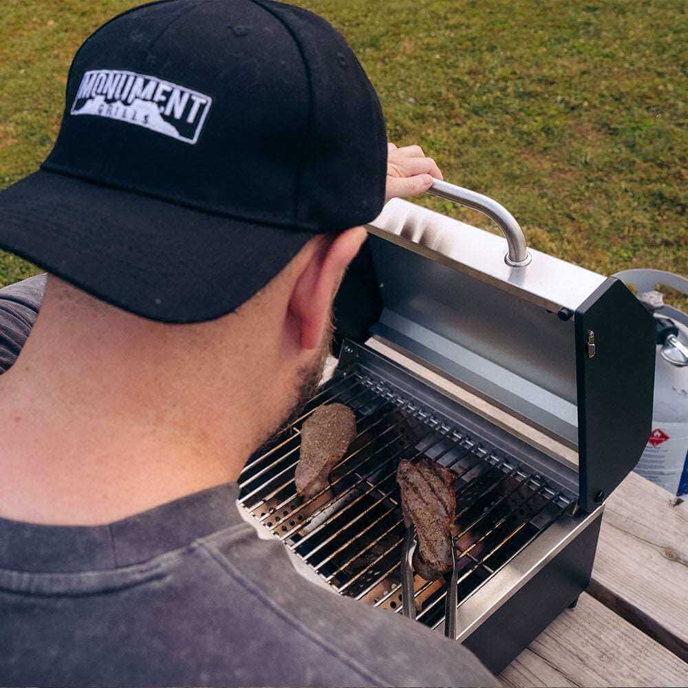 G22 | Stainless Tabletop Propane Gas Grill