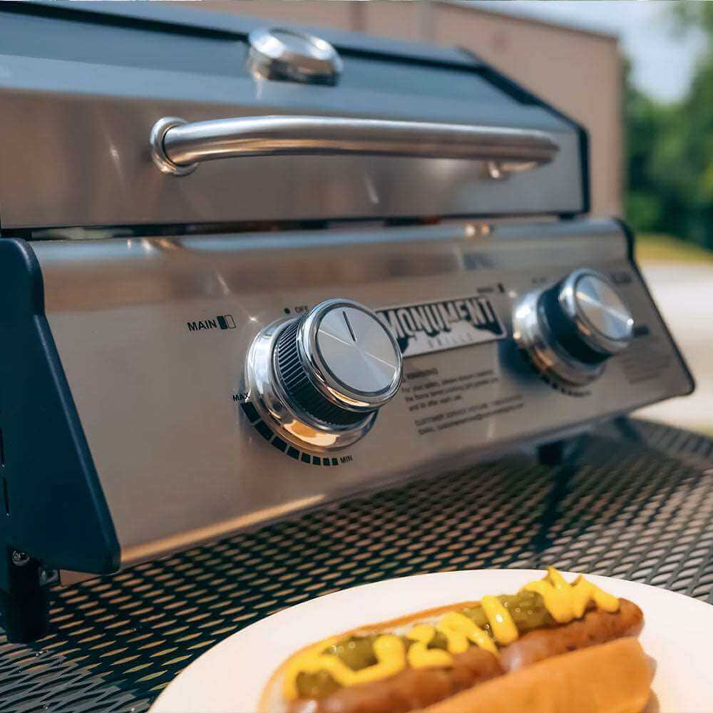 G22 | Stainless Tabletop Propane Gas Grill
