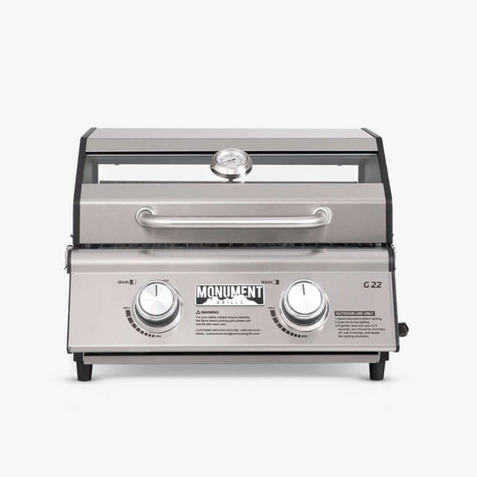 G22 | Stainless Tabletop Propane Gas Grill