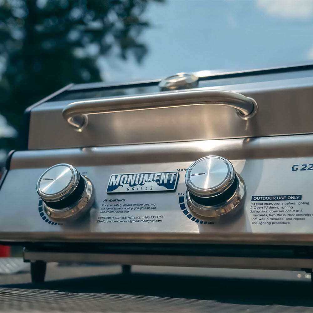 G22 | Stainless Tabletop Propane Gas Grill