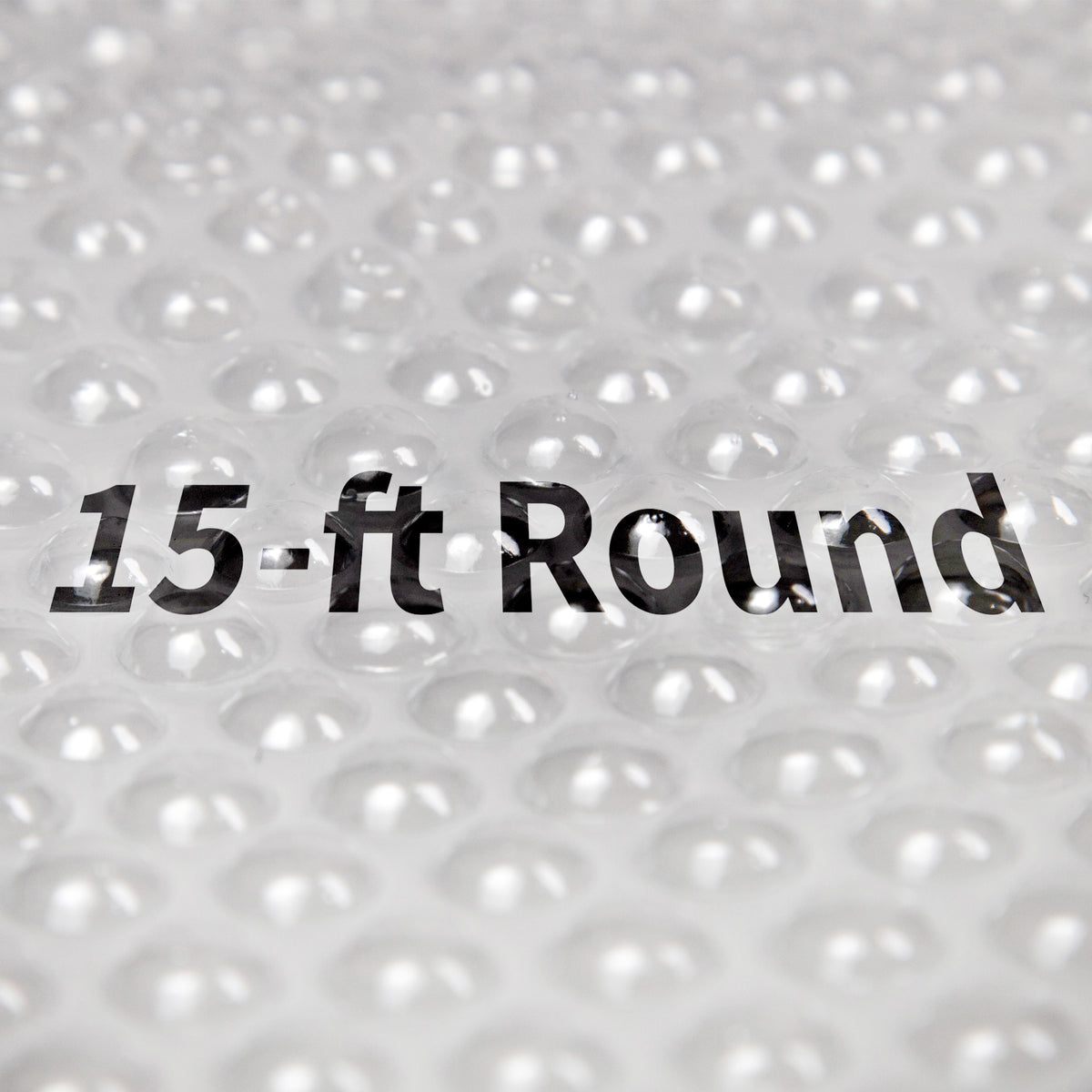 Blue Wave 15' Round 12 Mil Clear Solar Cover for Above Ground Pools, product photo (image 8)