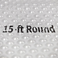 Blue Wave 15' Round 12 Mil Clear Solar Cover for Above Ground Pools, product photo (image 8)