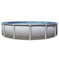 27' Round Resin Above-Ground Pool with 52" Steel Wall | Trinity | 30-Year Warranty