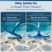 Deluxe Weighted Pool Vacuum Head for 1.25, feature detail (image 6)