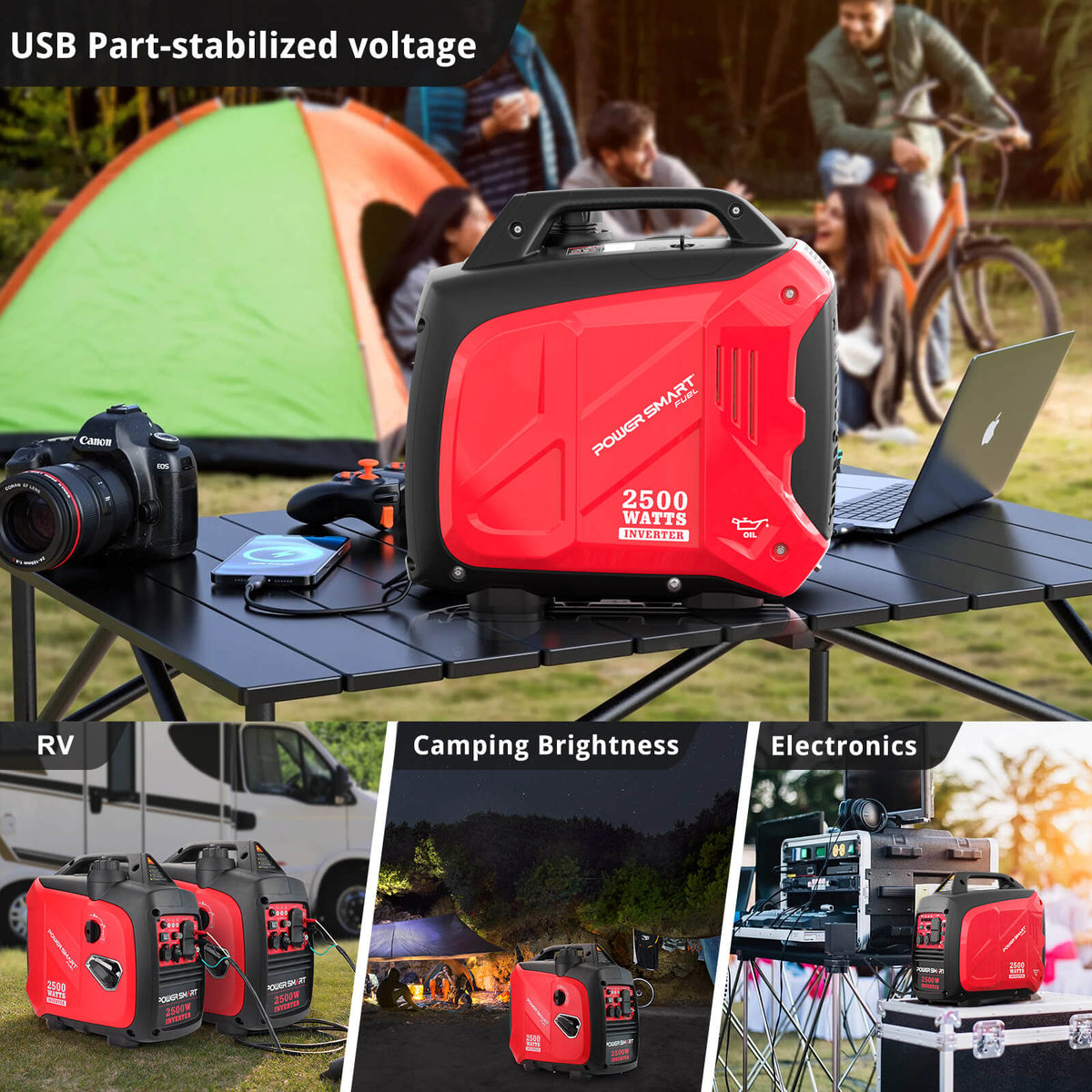 2500W inverter Gas Generator HB5020