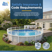 Above Ground Pool Fence Kit (8 Sections), feature detail (image 2)