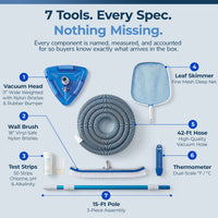 Large Maintenance Kit for Above Ground Pools, feature detail (image 3)