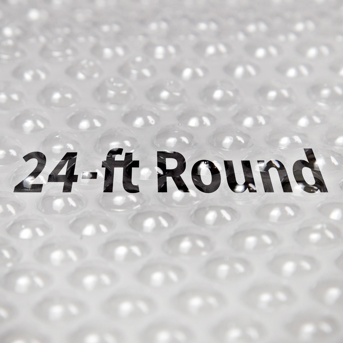 Blue Wave 24' Round 12 Mil Clear Solar Cover for Above Ground Pools, product photo (image 8)