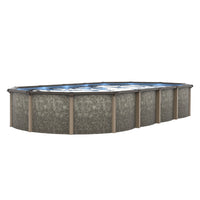 30' x 15' Oval Hybrid Above-Ground Pool with 54" Steel Wall | Riviera | 30-Year Warranty