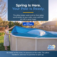 Blue Wave 4' x 4' Winter Air Pillow, Ice Equalizer for Above Ground Pools, feature detail (image 6)