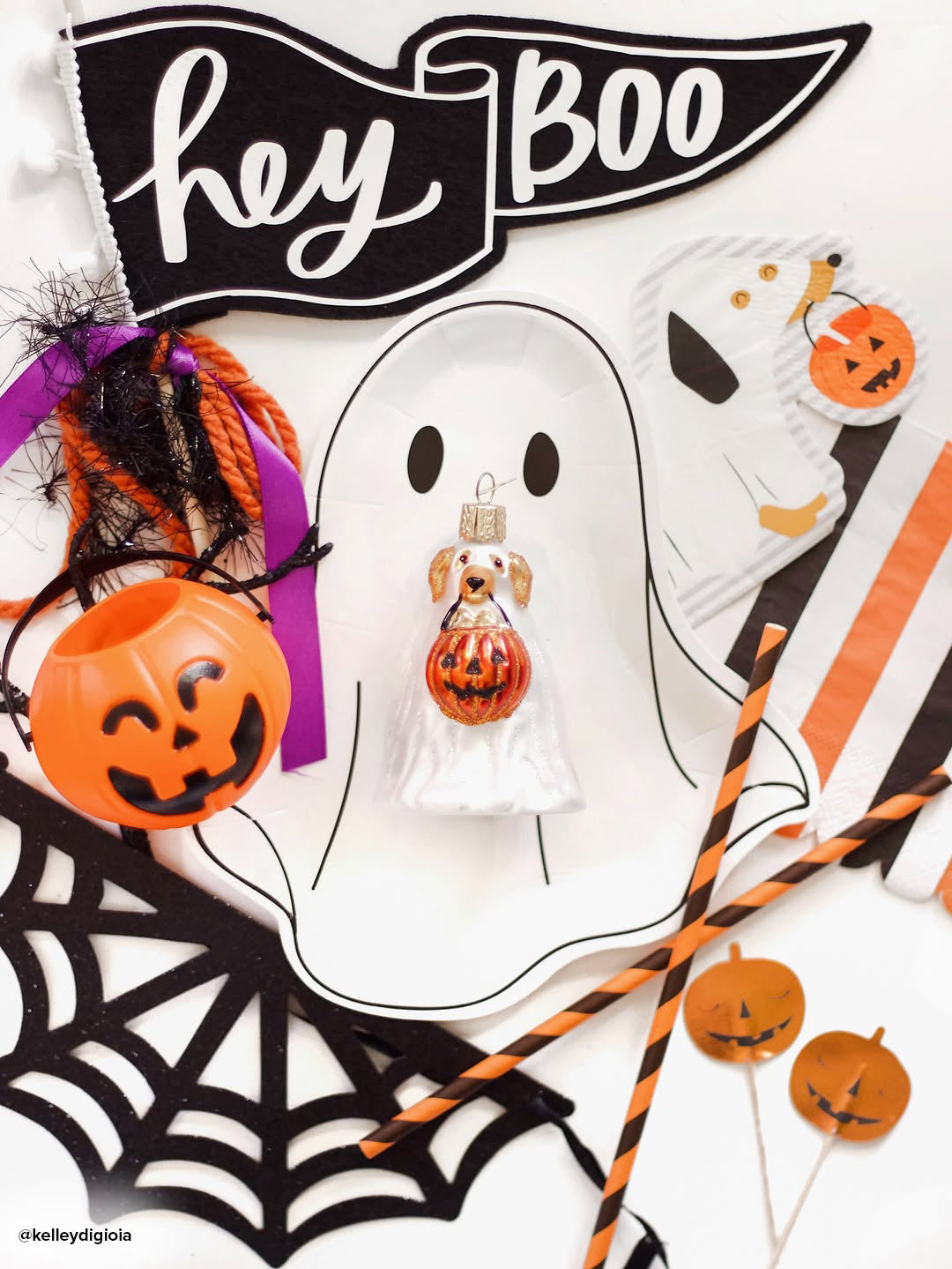 Trick-or-treat Pooch Ornament