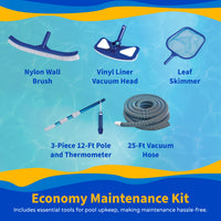 Affinity 24' Round above-ground pool package, feature detail (image 7)