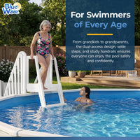 Easy In-Pool Entry System, feature detail (image 4)