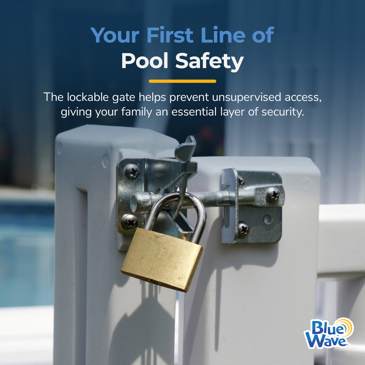 Easy In-Pool Entry System, feature detail (image 3)