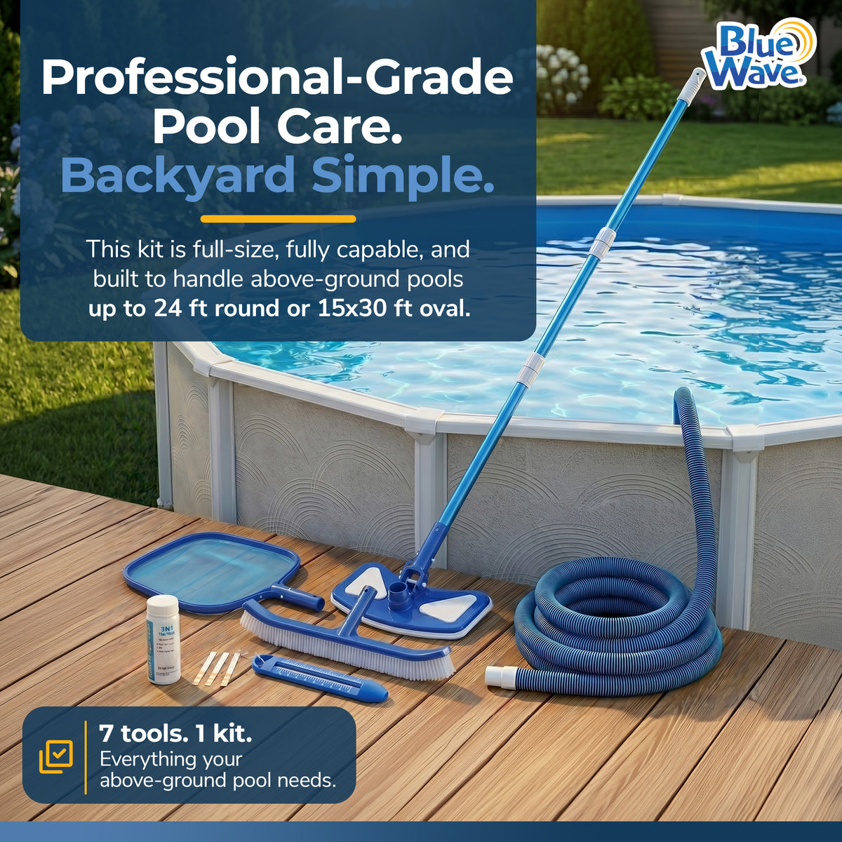 Standard Maintenance Kit for Above Ground Pools, feature detail (image 2)
