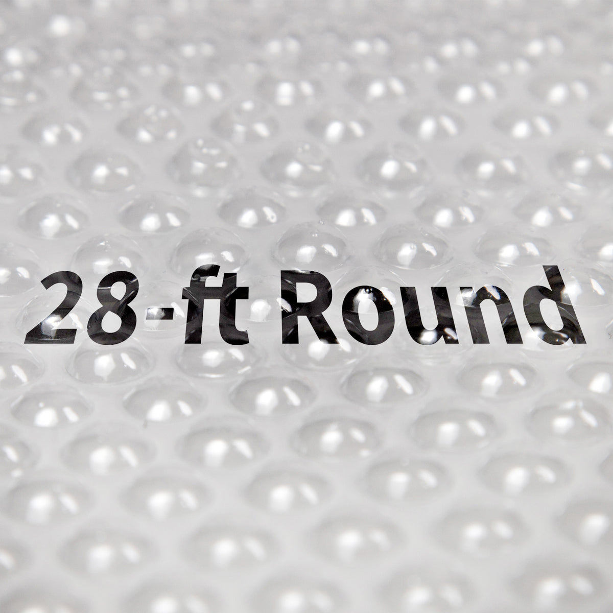 Blue Wave 28' Round 12 Mil Clear Solar Cover for Above Ground Pools, product photo (image 8)