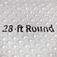 Blue Wave 28' Round 12 Mil Clear Solar Cover for Above Ground Pools, product photo (image 8)