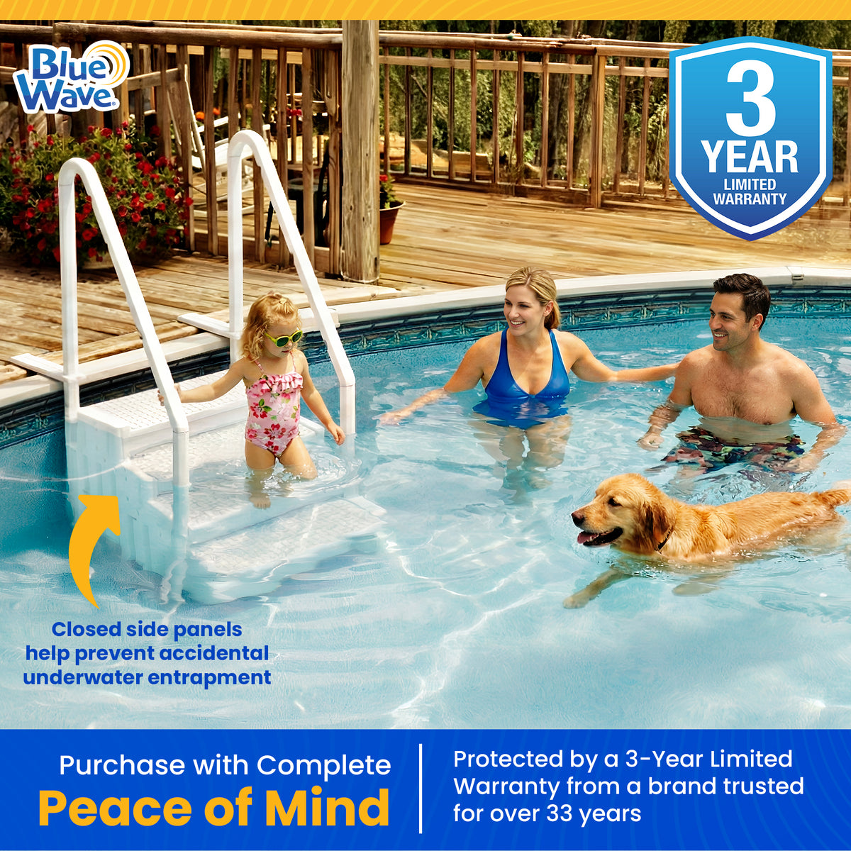 Easy Pool Step for Above Ground Pools, feature detail (image 7)