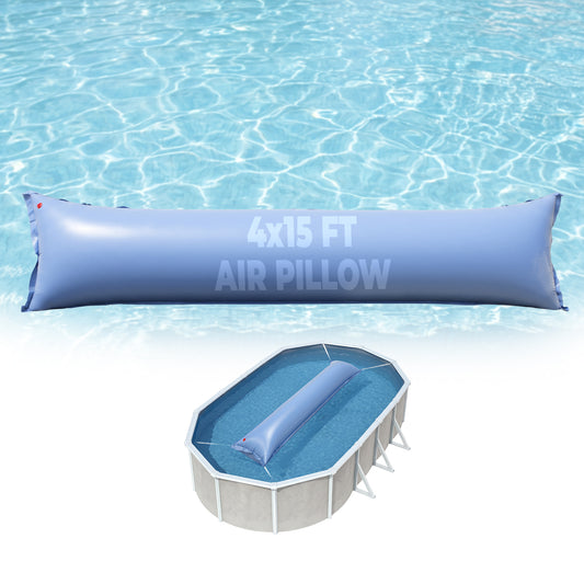 Blue Wave 4' x 15' Winter Air Pillow, Ice Equalizer for Above Ground Pools, NW152