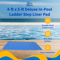 4-ft x 5-ft Deluxe In-Pool Ladder/Step Liner Pad, feature detail (image 2)