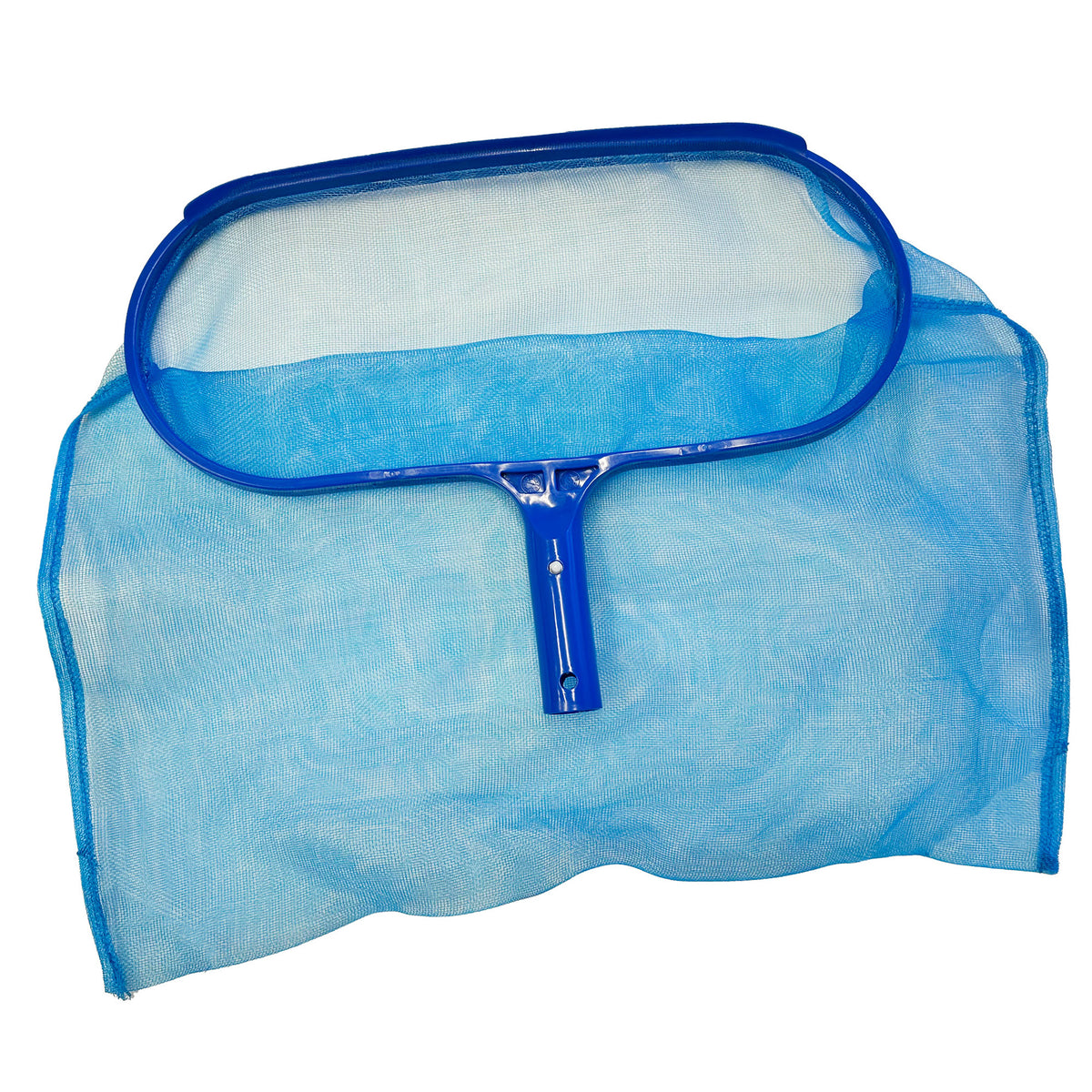 Blue Wave Deep Bag Pool Leaf Rake with Fine Mesh Net (NA8003)