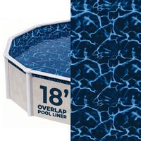 18' Round Evening Bay 13 Mil Overlap Pool Liner (NL503-20)