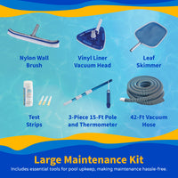 Belize 33' x 18' Oval above-ground pool package, feature detail (image 7)