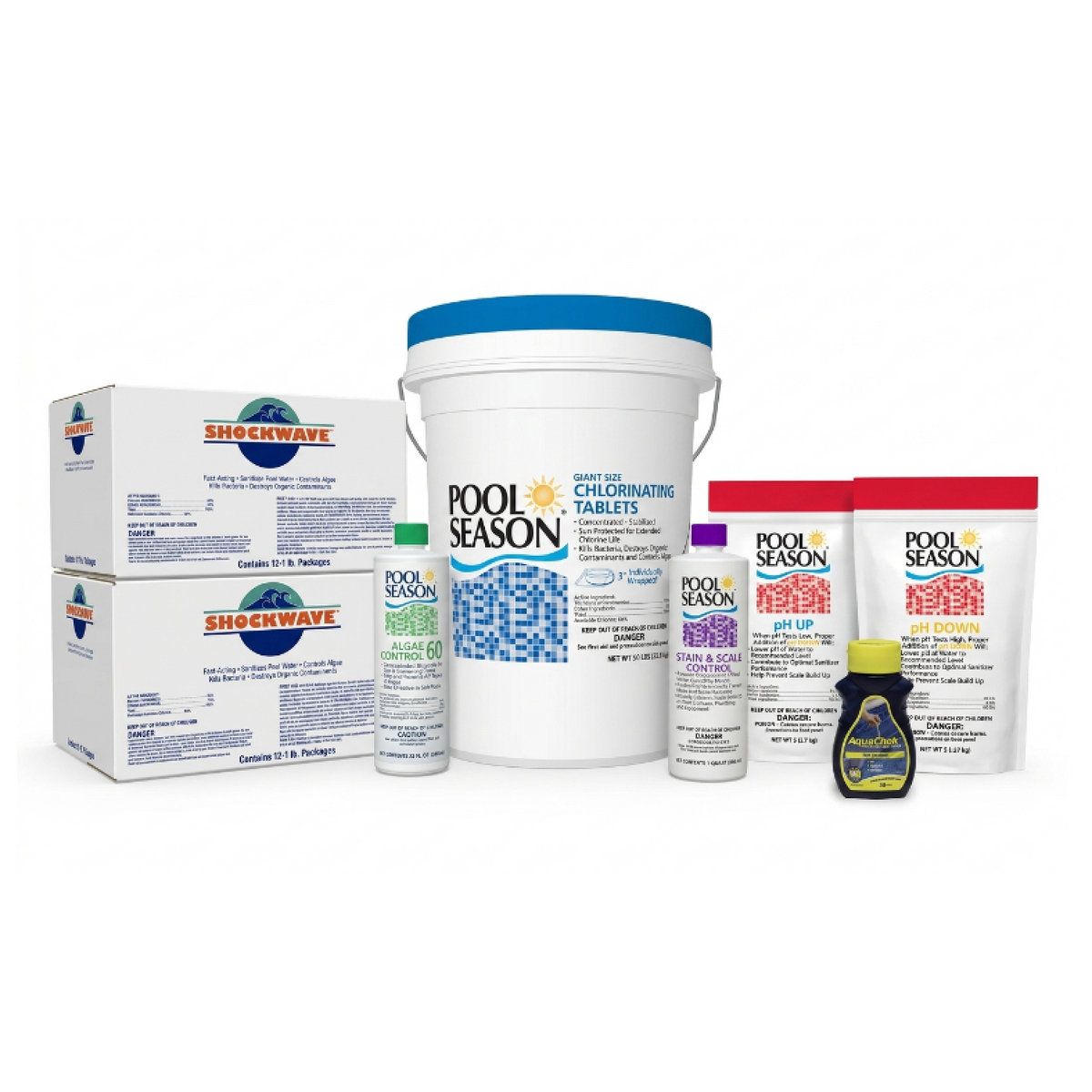 Large Seasonal Chemical Supply Kit by Pool Season