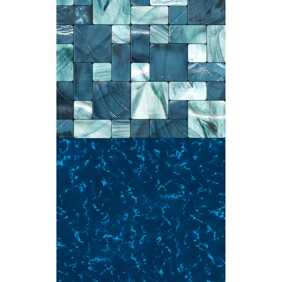 Emerald Coast pool liner, 41' x 21' Oval, product photo (image 8)