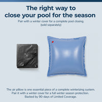 Blue Wave 4' x 4' Winter Air Pillow, Ice Equalizer for Above Ground Pools, feature detail (image 7)