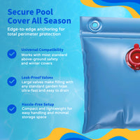 Blue Wave Above Ground Winter Cover Wall Bags, 4-Pack, feature detail (image 7)