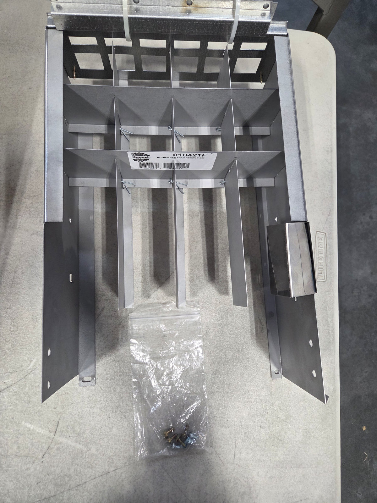 Burner Tray, Raypak Model 206A, with out Burner, open box