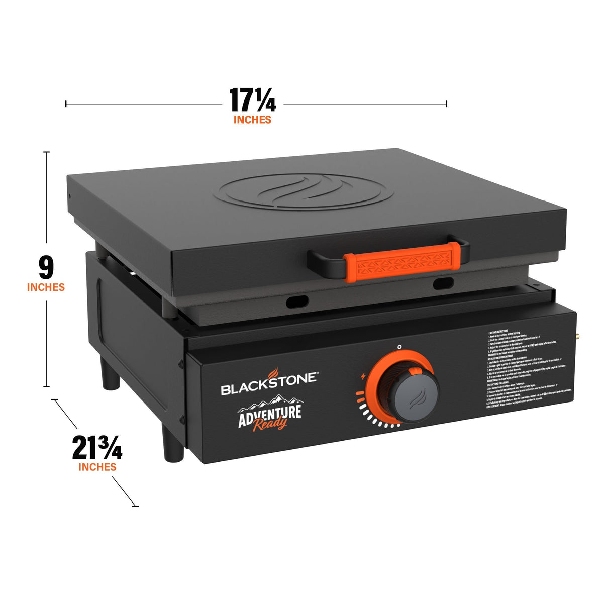 Blackstone 17" Original Griddle with Hard Cover