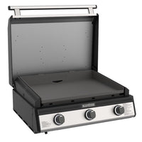Blackstone 28" Deep Kitchen Griddle in Stainless Steel w/Hood