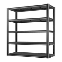 BILT HARD 5-Shelf Industrial Storage Unit: 3000lb Capacity, 48" x 24" x 72"