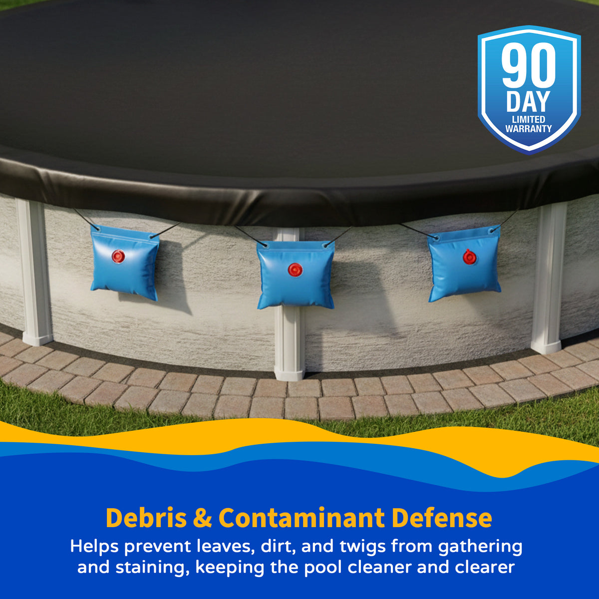 Blue Wave Above Ground Winter Cover Wall Bags, 4-Pack, feature detail (image 4)