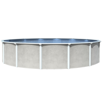 24' Round Above-Ground Pool with 52" Steel Wall | Belize | 15-Year Warranty