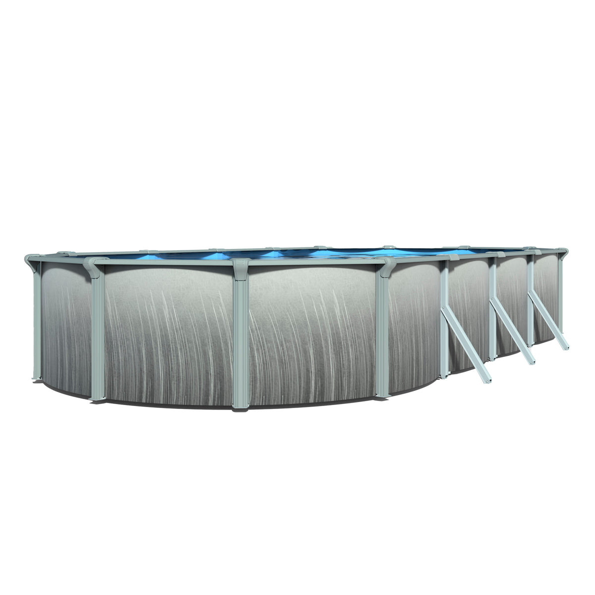 24' x 12' Oval Above-Ground Pool with 52" Steel Wall | Martinique | 20-Year Warranty