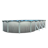 24' x 12' Oval Above-Ground Pool with 52" Steel Wall | Martinique | 20-Year Warranty