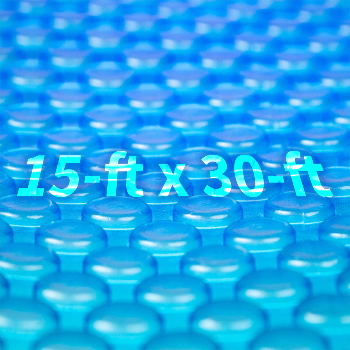 Blue Wave 30' x 15' Oval 8 Mil Blue Solar Cover for Above Ground Pools, product photo (image 8)