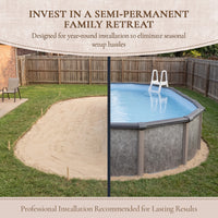 Riviera 30' x 15' Oval above-ground pool package, feature detail (image 5)