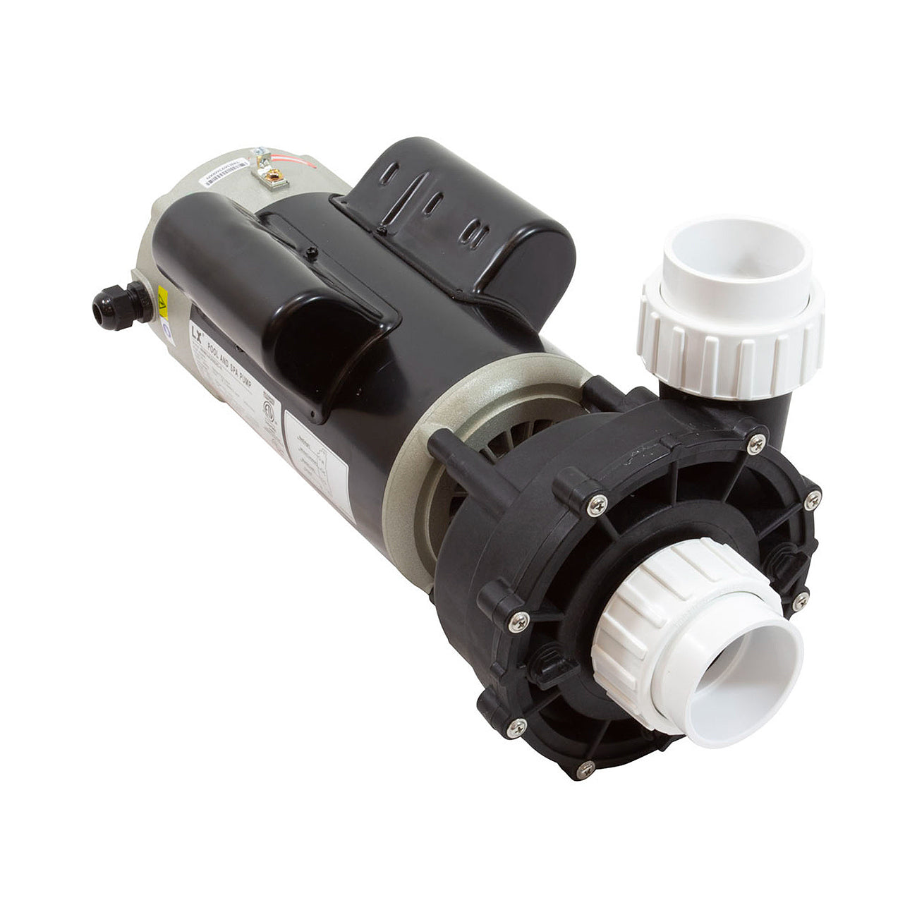 LX 48WUA1501C-I Spa Pump, 1.5HP 115V Single Speed, 48 Frame, No Mounting Frame