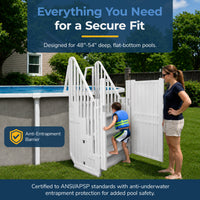 Easy In-Pool Entry System, feature detail (image 6)