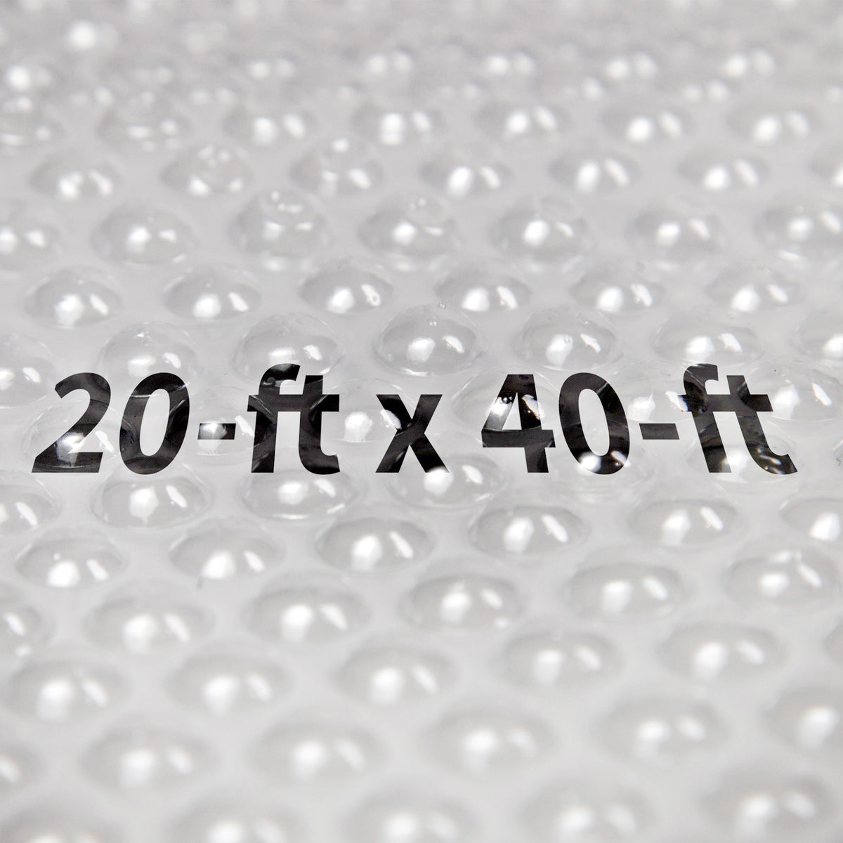 Blue Wave 20' x 40' Rectangle 14 Mil Clear Solar Cover for In-Ground Pools, product photo (image 8)