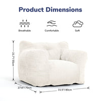 Pamapic Teens Bean Bag Chairs for Kids Gaming Playroom, Dorm & Reading Room