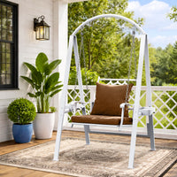 Forge Porch Swing Chair, 1-Seat