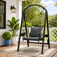 Forge Porch Swing Chair, 1-Seat