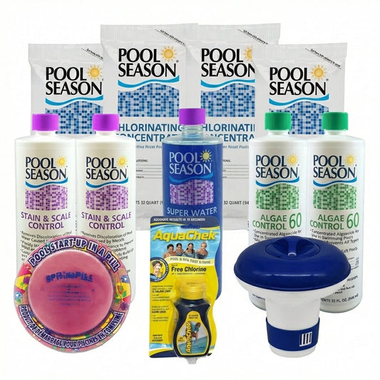Pool Season Opening Kit for Pools UP To 30,000 Gallons - HGH-50-9503