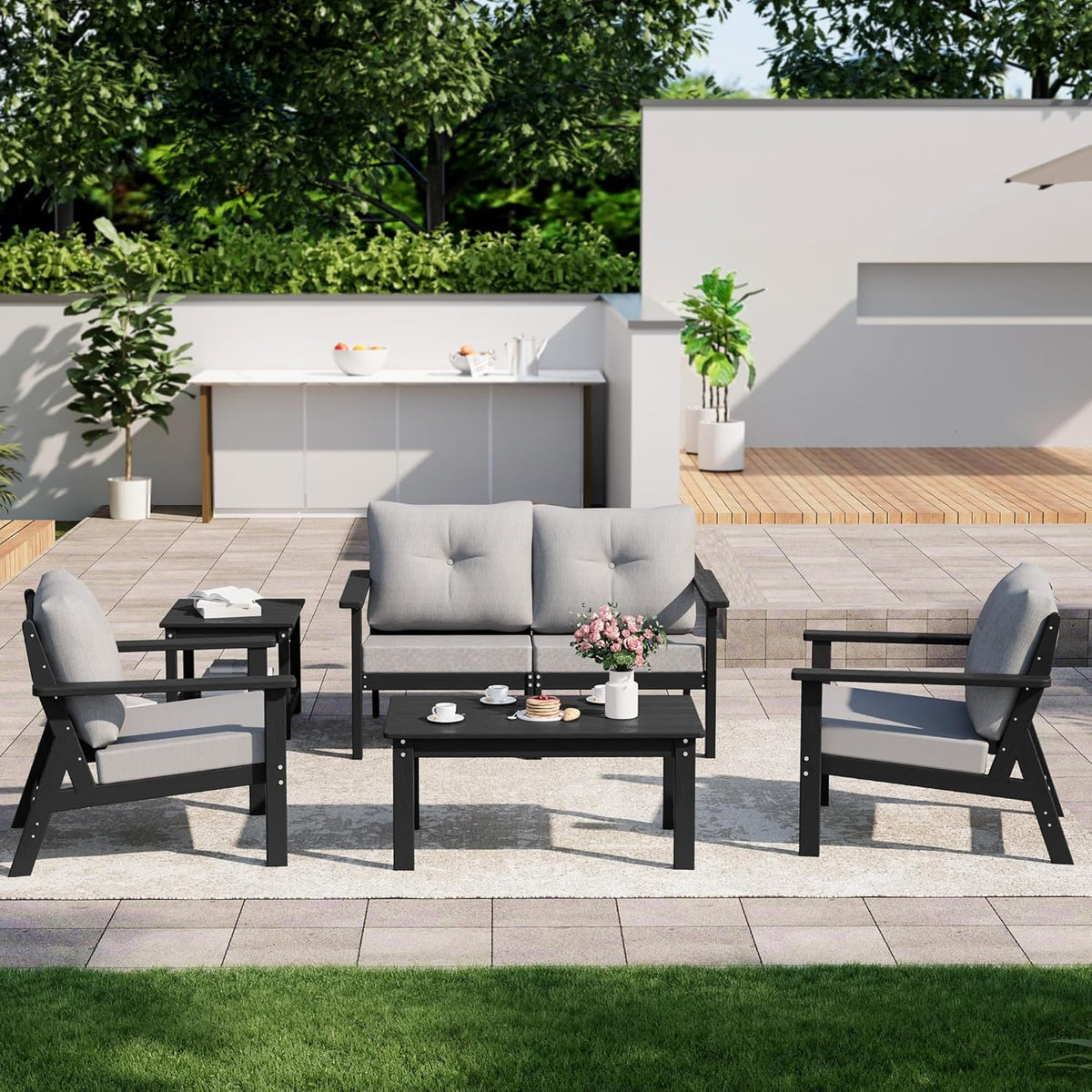 Corex HDPE Outdoor Sectional Sofa