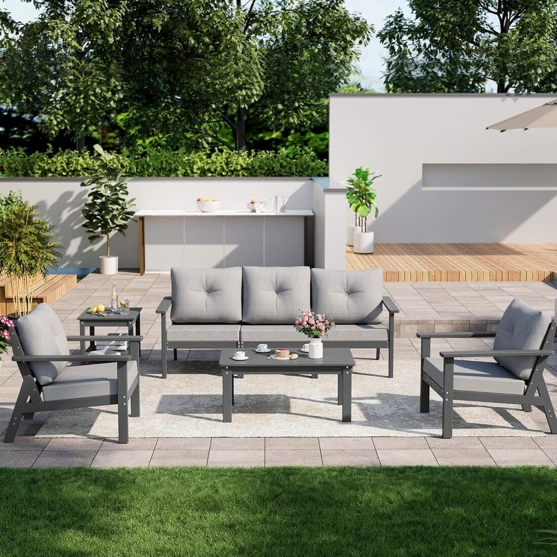 Corex HDPE Outdoor Sectional Sofa